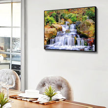 Lade das Bild in den Galerie-Viewer, Wasserfall - voller quadratischer Diamant - 50x40cm