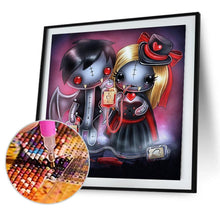 Lade das Bild in den Galerie-Viewer, Zeichentrickfiguren - voller runder Diamant - 40x40cm