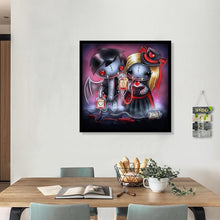 Lade das Bild in den Galerie-Viewer, Zeichentrickfiguren - voller runder Diamant - 40x40cm