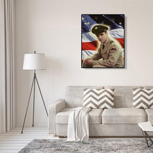 Lade das Bild in den Galerie-Viewer, voller runder Diamant - 40x50cm