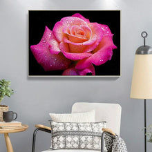 Lade das Bild in den Galerie-Viewer, Blume - voller runder Diamant - 40x30cm