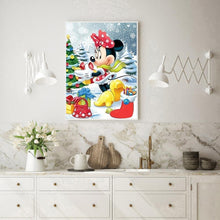 Lade das Bild in den Galerie-Viewer, Cartoon Maus - voller runder Diamant - 30x40cm