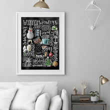 Lade das Bild in den Galerie-Viewer, Tafel - runder Runder Diamant - 30x40cm