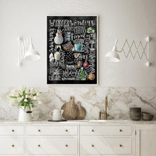 Lade das Bild in den Galerie-Viewer, Tafel - runder Runder Diamant - 30x40cm