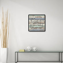 Lade das Bild in den Galerie-Viewer, Wort - voller quadratischer Diamant - 45x45cm