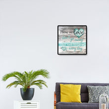 Lade das Bild in den Galerie-Viewer, Wort - voller quadratischer Diamant - 45x45cm