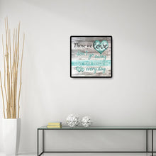 Lade das Bild in den Galerie-Viewer, Wort - voller quadratischer Diamant - 45x45cm