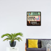 Lade das Bild in den Galerie-Viewer, Wort - voller quadratischer Diamant - 45x45cm