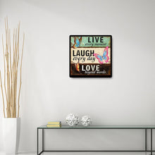 Lade das Bild in den Galerie-Viewer, Wort - voller quadratischer Diamant - 45x45cm