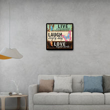 Lade das Bild in den Galerie-Viewer, Wort - voller quadratischer Diamant - 45x45cm