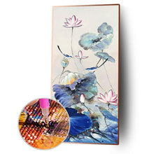 Lade das Bild in den Galerie-Viewer, Lotusation - runder runder Diamant - 50x100cm