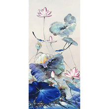 Lade das Bild in den Galerie-Viewer, Lotusation - runder runder Diamant - 50x100cm