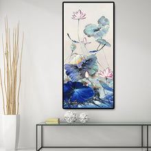 Lade das Bild in den Galerie-Viewer, Lotusation - runder runder Diamant - 50x100cm