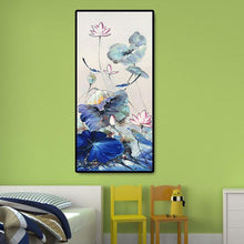 Lade das Bild in den Galerie-Viewer, Lotusation - runder runder Diamant - 50x100cm