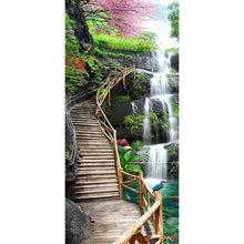 Lade das Bild in den Galerie-Viewer, Wasserfall-Trestle - voller runder Diamant -