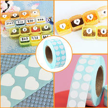 Lade das Bild in den Galerie-Viewer, 3000 Stück Diamant-Malerei-Aufkleber, Klassifizierungsaufbewahrung, leeres Etikett