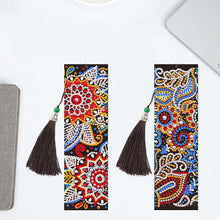 Lade das Bild in den Galerie-Viewer, 2pcs Mandala-DIY Diamond Painting Lesezeichen