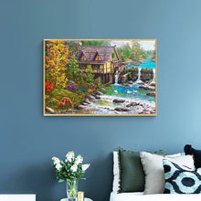 Lade das Bild in den Galerie-Viewer, Landschaft - voller quadratischer Diamant - 50x40cm