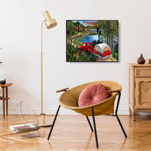 Lade das Bild in den Galerie-Viewer, Landschaft - voller quadratischer Diamant - 50x40cm