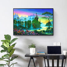 Lade das Bild in den Galerie-Viewer, Bergszene - teilquadratischer Diamant - 50x40cm