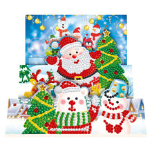Lade das Bild in den Galerie-Viewer, 8pcs/Set-Christmas-Diamond Grußkarten