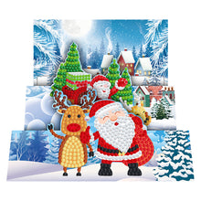 Lade das Bild in den Galerie-Viewer, 8pcs/Set-Christmas-Diamond Grußkarten