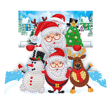 Lade das Bild in den Galerie-Viewer, 8pcs/Set-Christmas-Diamond Grußkarten