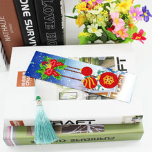 Lade das Bild in den Galerie-Viewer, 4pcs Weihnachten-DIY Diamond Painting Lesezeichen