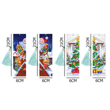 Lade das Bild in den Galerie-Viewer, 4pcs Weihnachten-DIY Diamond Painting Lesezeichen
