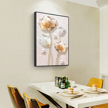 Lade das Bild in den Galerie-Viewer, (Multi-Größe Rund/Quadrat) Blumen - Voller Bohrer-Runder