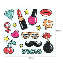 Lade das Bild in den Galerie-Viewer, 6pcs-Bar-Zubehör-Diy Handwerk Aufkleber