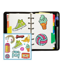 Lade das Bild in den Galerie-Viewer, 10pcs-Food-Diy Handwerk Aufkleber