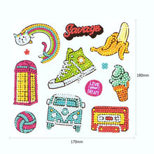 Lade das Bild in den Galerie-Viewer, 10pcs-Food-Diy Handwerk Aufkleber