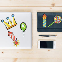 Lade das Bild in den Galerie-Viewer, 14pcs-Birthday Cake-Diy Handwerk Aufkleber