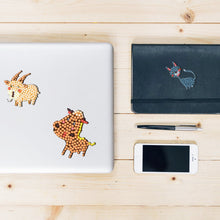 Lade das Bild in den Galerie-Viewer, 11pcs-Tier-Diy Handwerk Aufkleber