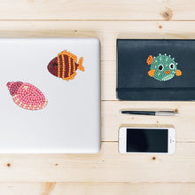 Lade das Bild in den Galerie-Viewer, 8pcs-Fish-Diy Handwerk Aufkleber