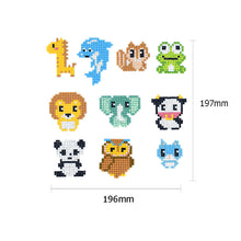 Lade das Bild in den Galerie-Viewer, 10pcs-Tier-Diy Handwerk Aufkleber