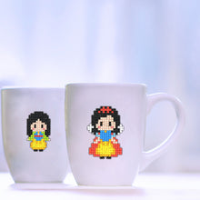 Lade das Bild in den Galerie-Viewer, 8pcs-Disney Princess-Diy Handwerk Aufkleber