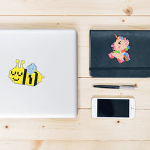 Lade das Bild in den Galerie-Viewer, 4pcs-Tier-Diy Handwerk Aufkleber