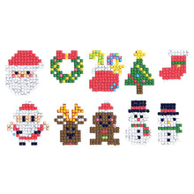 Lade das Bild in den Galerie-Viewer, 10pcs-Weihnachten-Diy Handwerk Aufkleber