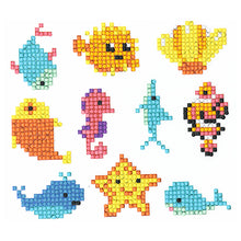 Lade das Bild in den Galerie-Viewer, 10pcs-Marine Life-Diy Handwerk Aufkleber