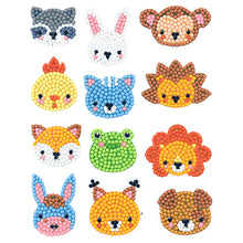 Lade das Bild in den Galerie-Viewer, 12pcs-Tier-Diy Handwerk Aufkleber