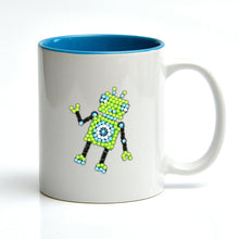 Lade das Bild in den Galerie-Viewer, 9pcs-Hyperactive Robot-Diy Handwerk Aufkleber