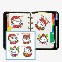 Lade das Bild in den Galerie-Viewer, 4pcs-Rabbit-Diy Handwerk Aufkleber