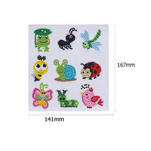 Lade das Bild in den Galerie-Viewer, 9pcs-Insect-Diy Handwerk Aufkleber
