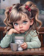 Lade das Bild in den Galerie-Viewer, Süßes Mädchen-Voll Round/Square Diamond Painting-30x40cm/40x50cm/50x70cm