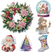 Lade das Bild in den Galerie-Viewer, Weihnachtsmann- Besonders Diamond Painting-30x30cm