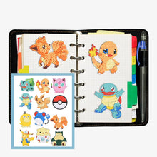 Lade das Bild in den Galerie-Viewer, 12pcs Pokémon - 5d diy Handwerk Aufkleber