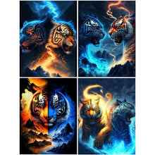 Lade das Bild in den Galerie-Viewer, Tiger-Voller Diamond Painting-30x40cm
