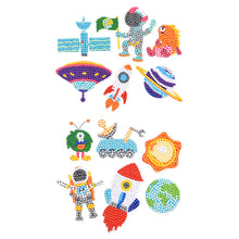 Lade das Bild in den Galerie-Viewer, 12pcs-Starry-Diy Handwerk Aufkleber